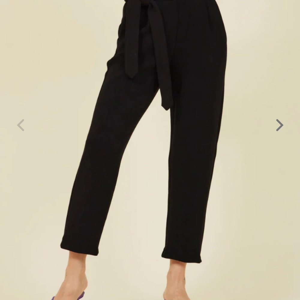 Leze The Label Black Kendall Pants